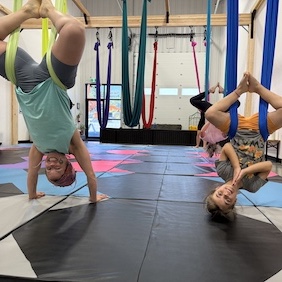 Kids and family yoga in Penticton at Steady Effort Yoga.
