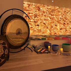 Sound bath experiences in Penticton at Steady Effort Yoga Wellness Sound.