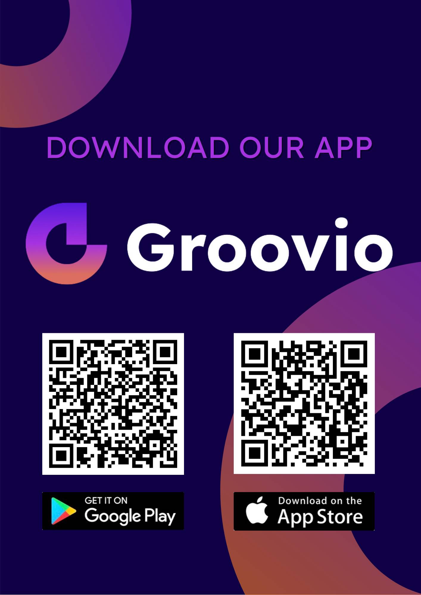 Download the Groovio app to book classes at Steady Effort Yoga in Penticton.